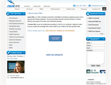 Tablet Screenshot of insurerite.ca